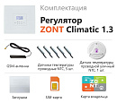 ZONT Climatic 1.3 Погодозависимый автоматический GSM / Wi-Fi регулятор (1 ГВС + 3 прямых/смесительных) с доставкой в Красноярск